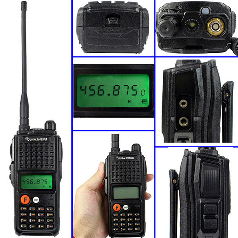Original Walkie Talkie Quansheng TG-K10At Talk Range 10Km 400-470Mhz 2-Way Radio